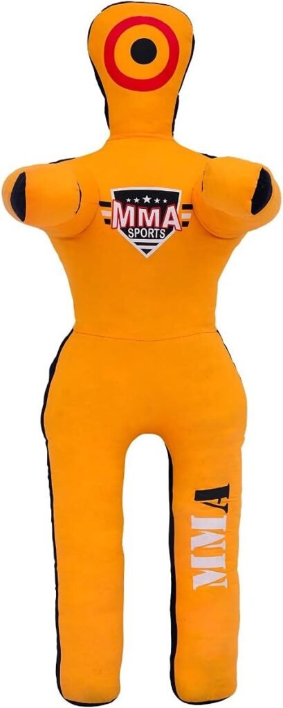 Kids JIU Jitsu Grappling Dummy Youth Wrestling Practice Dummy for BJJ Karate Boxing Throwing Kick Practice - 4 FEET -UNFILLED, 48 Inch